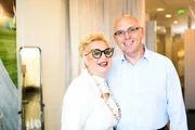 Maritta mit ihrem Lebensgefährten Edgar vom Festmodenzentrum "Cecile" aus Kerpen.