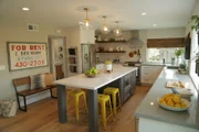 Shot of the kitchen after renovations