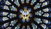 Fenster in Dom zu Uppsala, Schweden