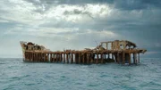 sunken boat in Bermuda triangle