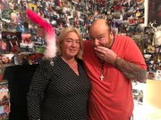 Tanja und Sascha mit dem Fuchsschwanz aus der Box "Die Aftershow Party ".