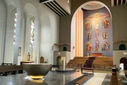 Der Sonntagsgottesdienst wird aus der Frauenfriedenskirche in Frankfurt am Main ausgestrahlt.