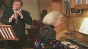 Jean Daniel Courvoisier an der Oboe und Diane Bish