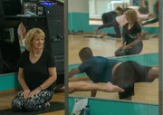 Halt nach der Trennung von Klaus gibt Petra ihre Tätigkeit als Pilates-Trainerin.