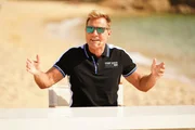 Jurymitglied Dieter Bohlen beim Auslands-Recall auf Mykonos.