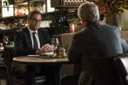 "Back to front: Jason Bull (Michael Weatherly), Dr. Donovan Benanti (C.J. Wilson)