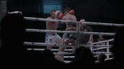 A fight in the ring.
