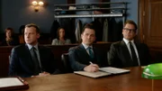 (v.l.n.r.) Geoffrey Schreiber (Robert Eli); Benny Colón (Freddy Rodríguez); Dr. Jason Bull (Michael Weatherly)