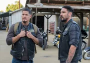 L-R: JD Pardo as EZ Reyes and Clayton Cardenas as Angel Reyes