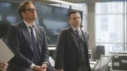 L-R: Jason Bull (Michael Weatherly), Benny Colón (Freddy Rodriguez)