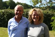 Lionel Fanshawe and Kate Humble
