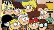 L-R: Lucy, Leni, Lola, Luna, Lincoln, Lori, Lynn, Lana, Lisa, Lily, Luan