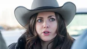 Charlene (Georgina Reilly) ahnt, dass an Calebs Angebot etwas faul sein muss.