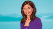 Moderatorin Daniela Dinandt.