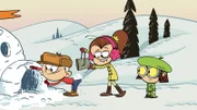 L-R: Lincoln, Luan, Lisa