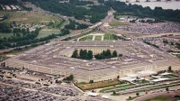 Ein UFO über dem Pentagon.