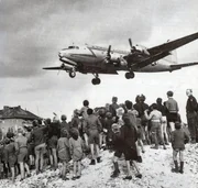 C-54 landing attempt