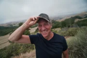 Mike Rowe, host of Dirty Jobs, in Central California.