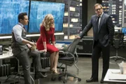 (v.l.n.r.) Benny Colón (Freddy Rodriguez); Marissa Morgan (Geneva Carr); Dr. Jason Bull (Michael Weatherly)