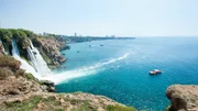 Waterfall Duden at Antalya, Turkey