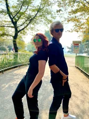 Ein cooles Duo: Tahnee und Pierre M. Krause.