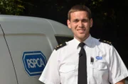 RSPCA Inspektor Matt Gough