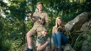 L-R: Robert Clarence Irwin, Terri Irwin, Bindi Irwinn,