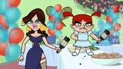 L-R: Theresa Maria Falcone, Gina Madonna Falcone