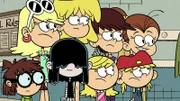 L-R: Lisa, Leni, Lucy, Lori, Lola, Luna, Lana, Luan