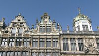 Gebäude an der Grand Place in Brüssel. Gebäude an der Grand Place in Brüssel.