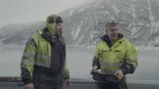 Thord and Tor Steinar by the fjord. (National Geographic)