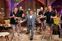 Heute u. a. zu Gast: Die "Heimathelden", hier mit Andy Borg (Mi.) Heute u. a. zu Gast: Die "Heimathelden", hier mit Andy Borg (Mi.)