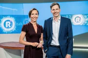 Die Moderatoren Nicole Frank und Dominik Meier