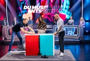 (v.l.) Mario Barth, Moderatorin Katrin Bauerfeind, Jürgen Vogel +++