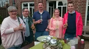 V.l.: Edith, Thomas, Gastgeber Raphael, Mareike und Philipp.