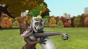 L-R: Marlene, King Julien