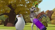 L-R: Skipper, King Julien