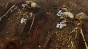Auf einer Insel vor Estland entdecken Archäologen zwei Schiffsgräber aus der Wikingerzeit, in denen sich Skelette befinden.