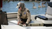 Texas Game Warden Jennifer Provaznik.