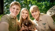 Terri, Bindi and Robert Irwin at the Australia Zoo.