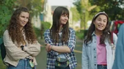 L-R: Jennie (Alyssa Guerrouche), Jasmyn (Sarah Nauta), Anika Hunter (Kyra Isako Smith)