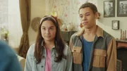 L-R: Anika Hunter (Kyra Isako Smith), Oliver (Eliyha Altena)