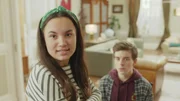 L-R: Anika Hunter (Kyra Isako Smith), Florian (Padraig Turley)