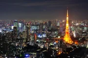 Tokyo tower at night
