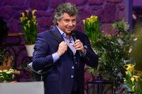 Mit viel Spass dabei: Moderator, Sänger und Gastgeber Andy Borg Mit viel Spass dabei: Moderator, Sänger und Gastgeber Andy Borg