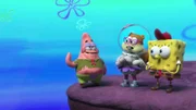 L-R: Patrick, Sandy, SpongeBob