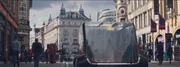Animation eines selbstfahrenden Gemeinschaftsfahrzeuges.