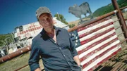 Mike Rowe, host of Dirty Jobs, outside of a ranch used for filming in Central California.