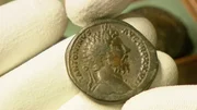 Die Münze Mark Aurels.