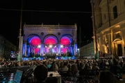 Impressionen vom Konzert am Odeonsplatz.